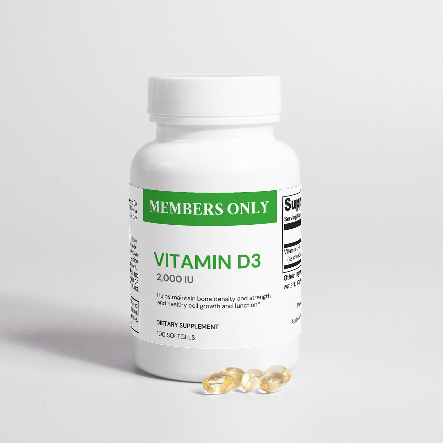 Vitamin D3 2,000 IU