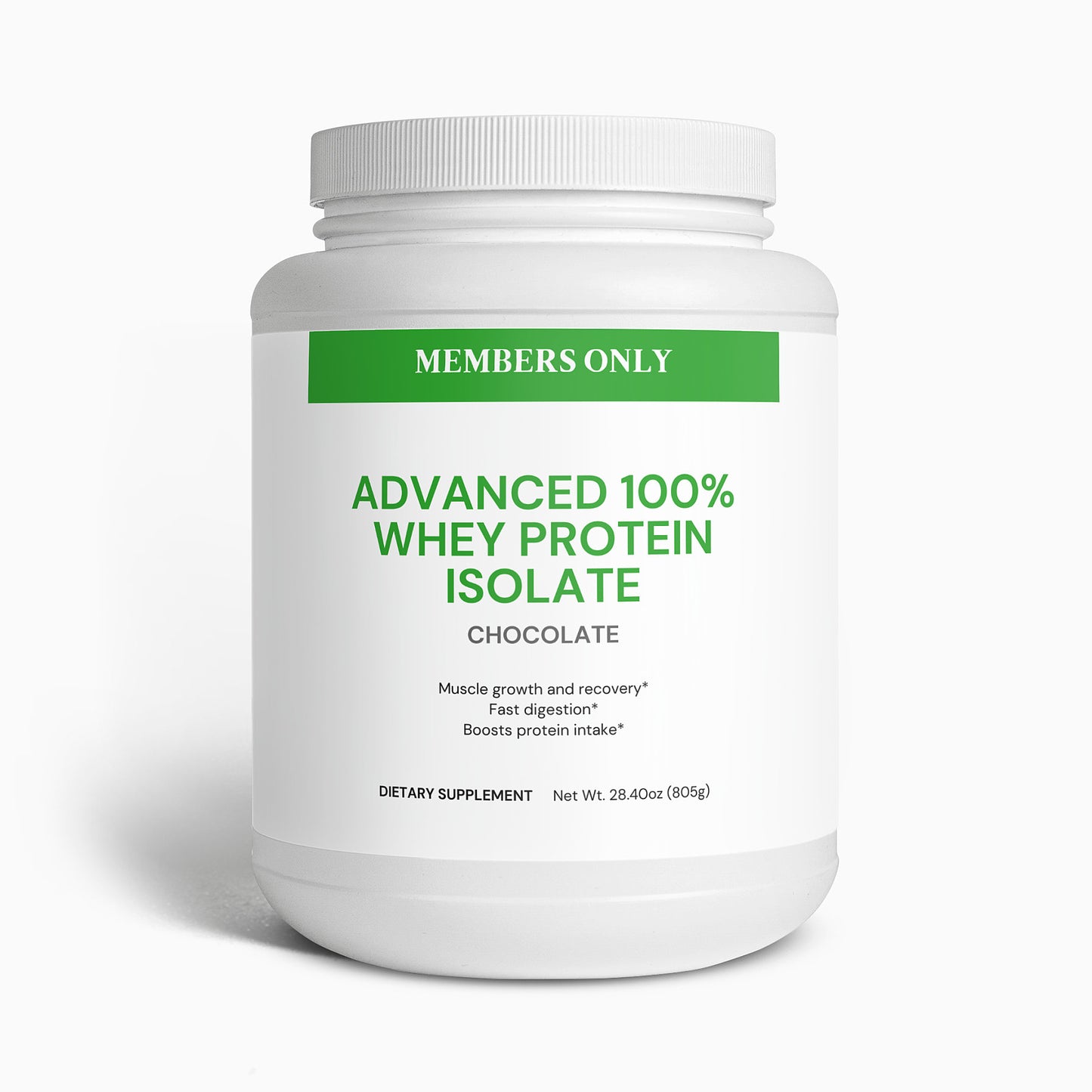 Advanced 100% Whey Protein Isolate (Chocolate)